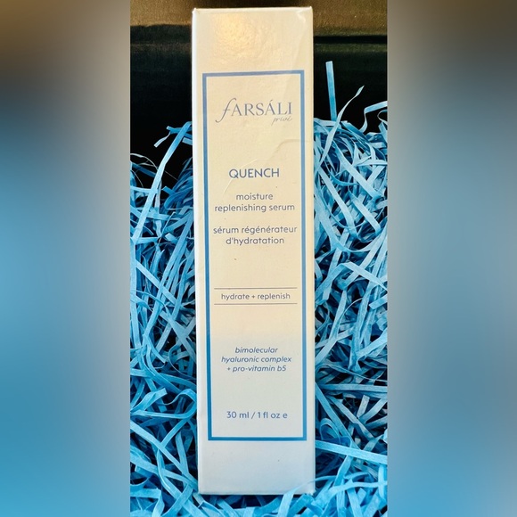 NIB Farsali Quench Moisture Replenishing Serum w/Bimolecular Hyaluronic Complex - Picture 1 of 9